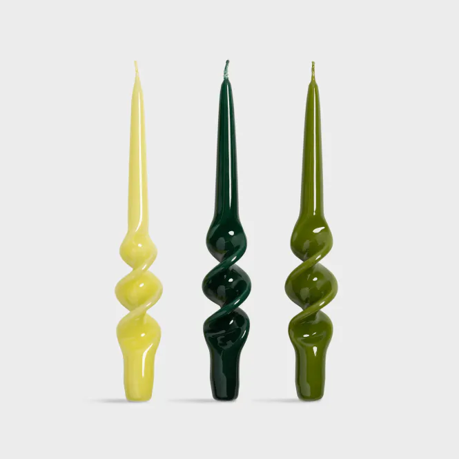 Hovedbilde Candle. Alpha green set