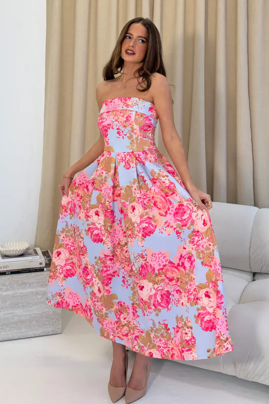 Danny strap less dress