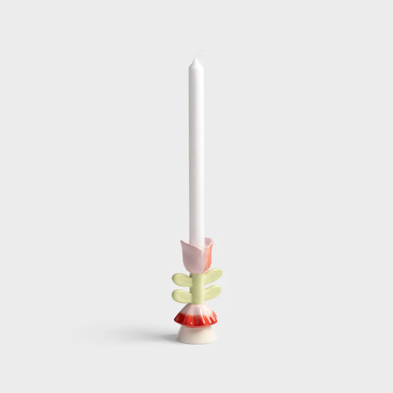 Candle holder blume large
