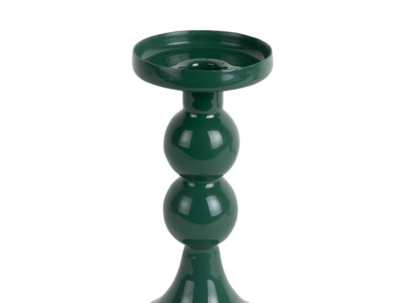 Candleholder funky retro green