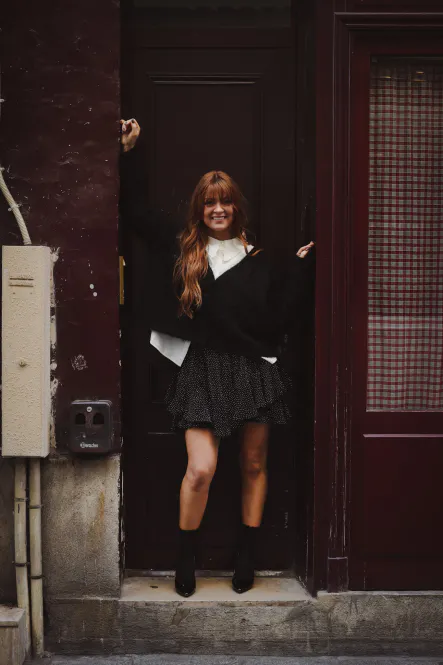 Hovedbilde Stardust Skirt Shorts - Svart og Sølv