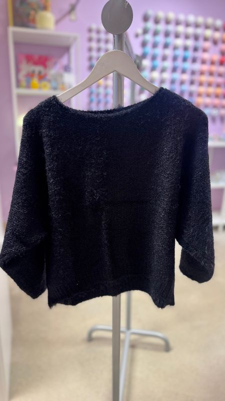 Anouk black knit