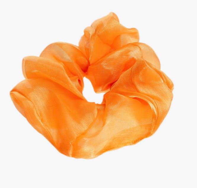 Hovedbilde Shinny orange srunchie