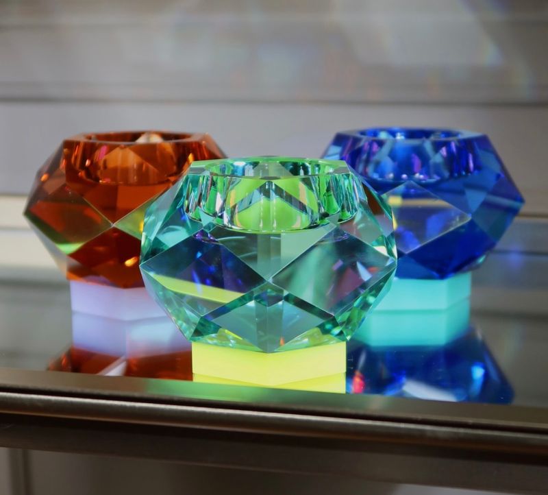 Glam opal blue