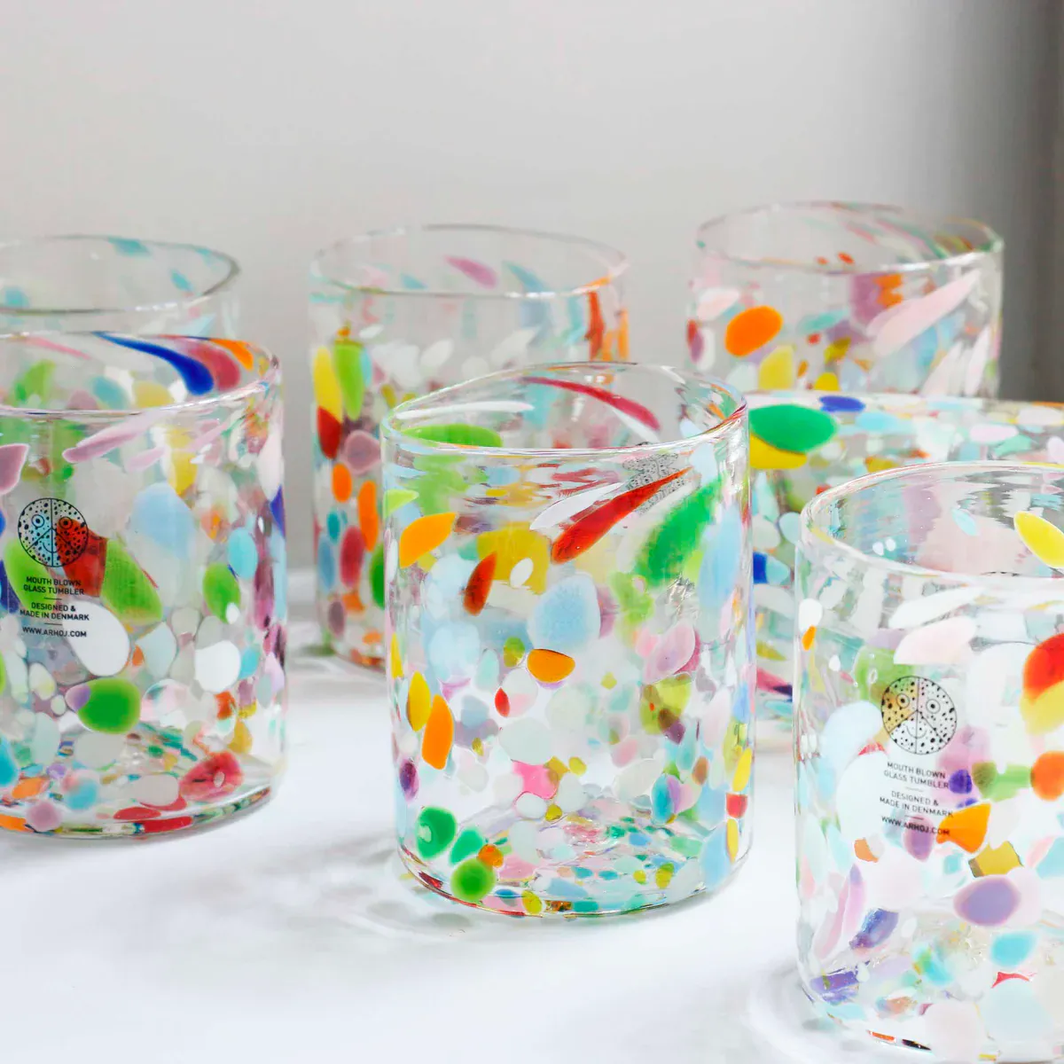 Studio Arhoj confettiglass bonkers nr 4