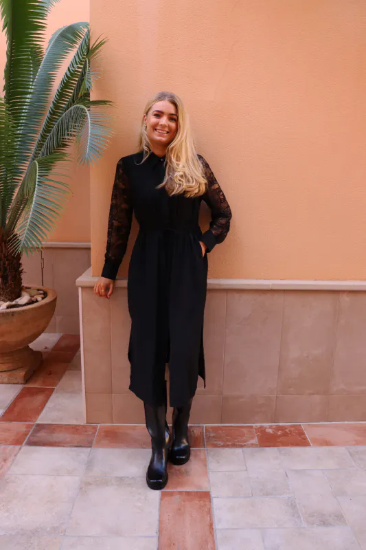 LETTY-LS-LONG-SHIRT - BLACK
