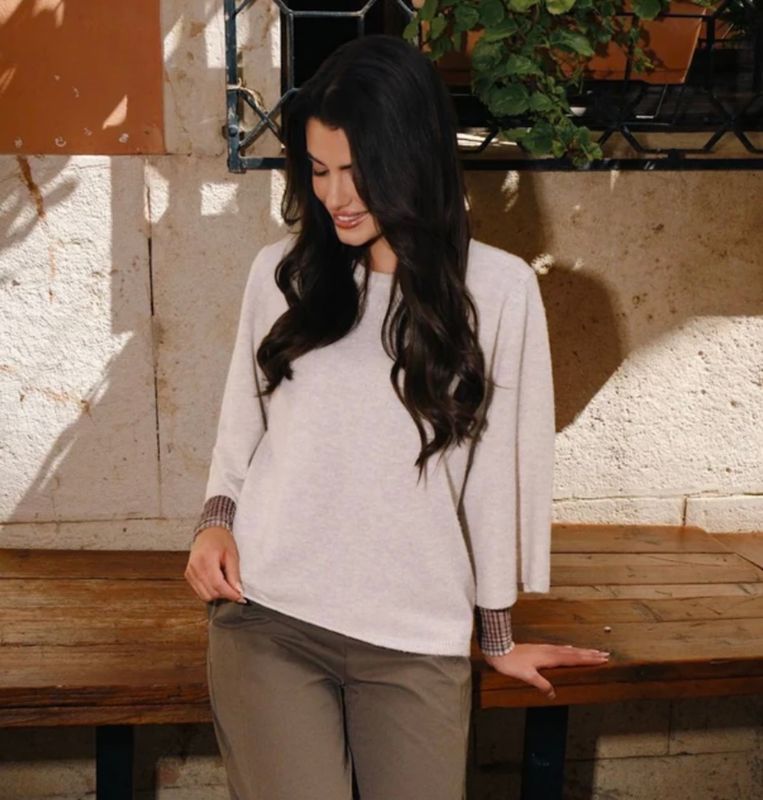 Anniz cream blouse