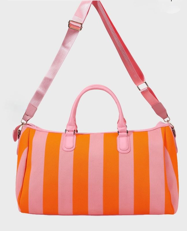 City girl travel bag orange/rose