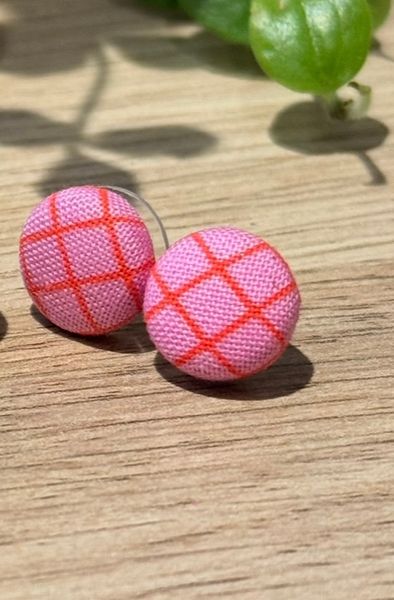 Hovedbilde Pink red øredobber 