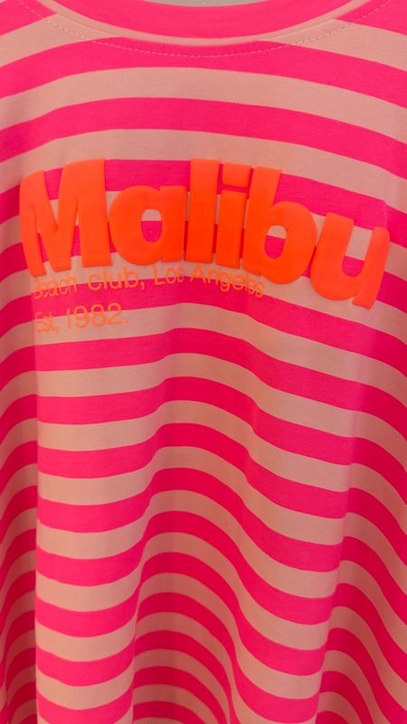 Malibu orange t shirt