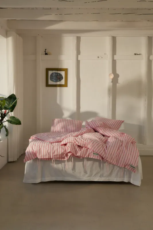 Percale Bed Linen Set, blush 140 x 200 cm