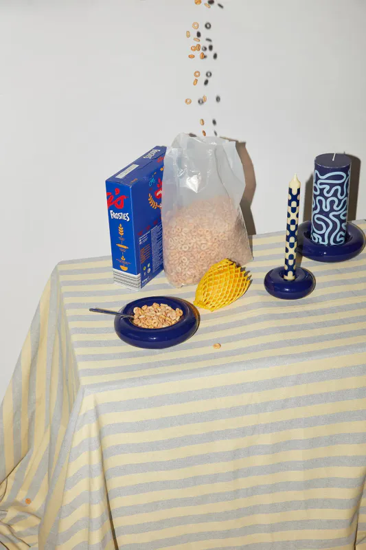 BOB LYSESTAKE, LITEN, MØRKEBLÅ