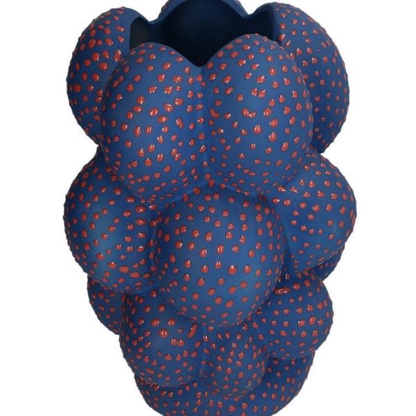Hovedbilde vase spot blue 