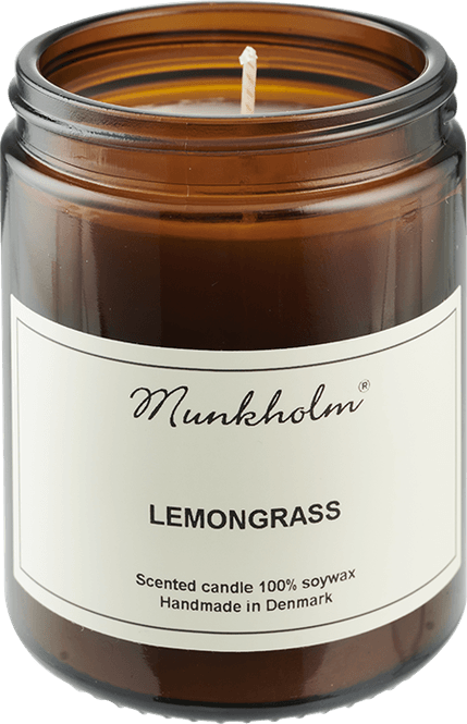 Hovedbilde Soy Wax Lys - Lemongrass 180ml.